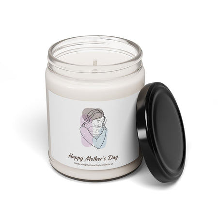 Mother's Day Soy Candle — 'Happy Mother's Day' Scented 9oz Jar