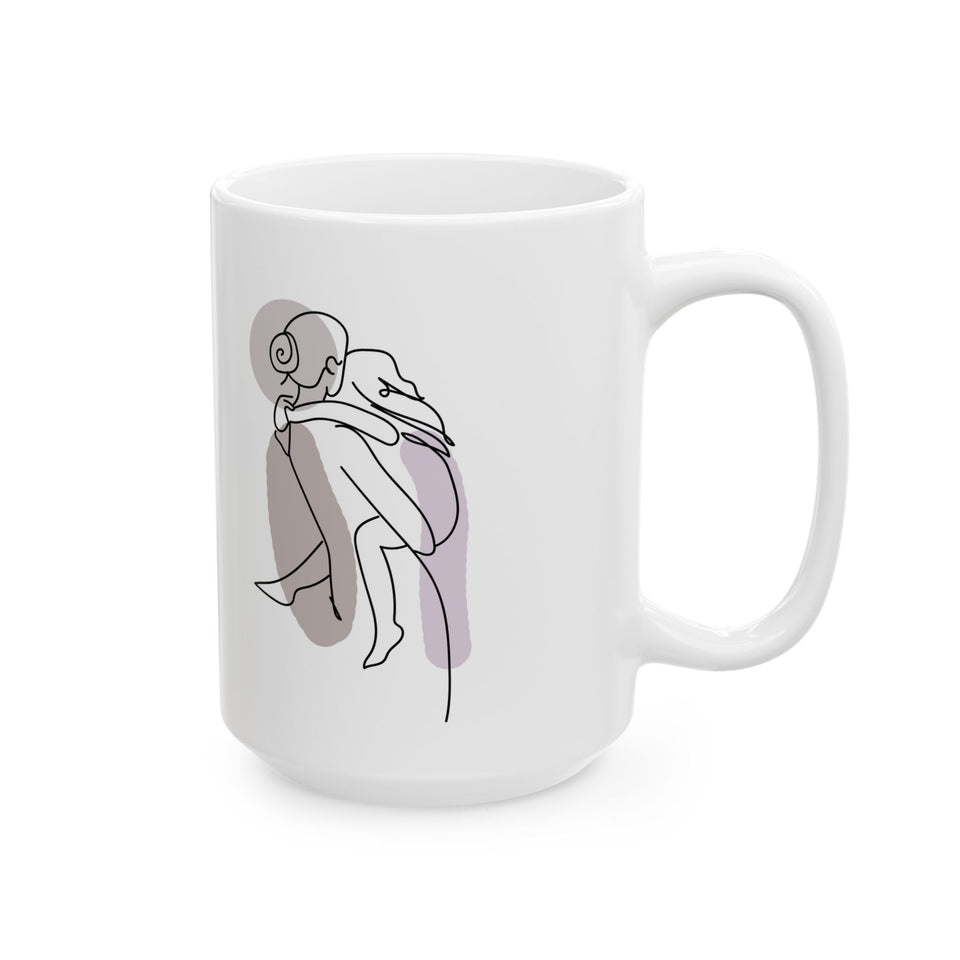 Mother's Day Ceramic Mug — 11oz & 15oz Gift for Mom