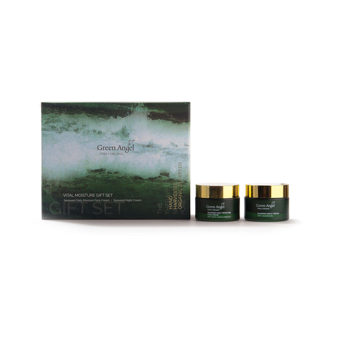 Vital Moisture Gift Set – Seaweed Daily moisturise face cream & Seaweed Night Cream
