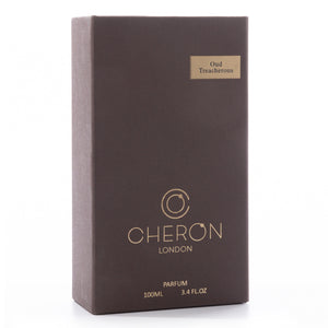 Cheron Oud Treacherous - glass bottle box