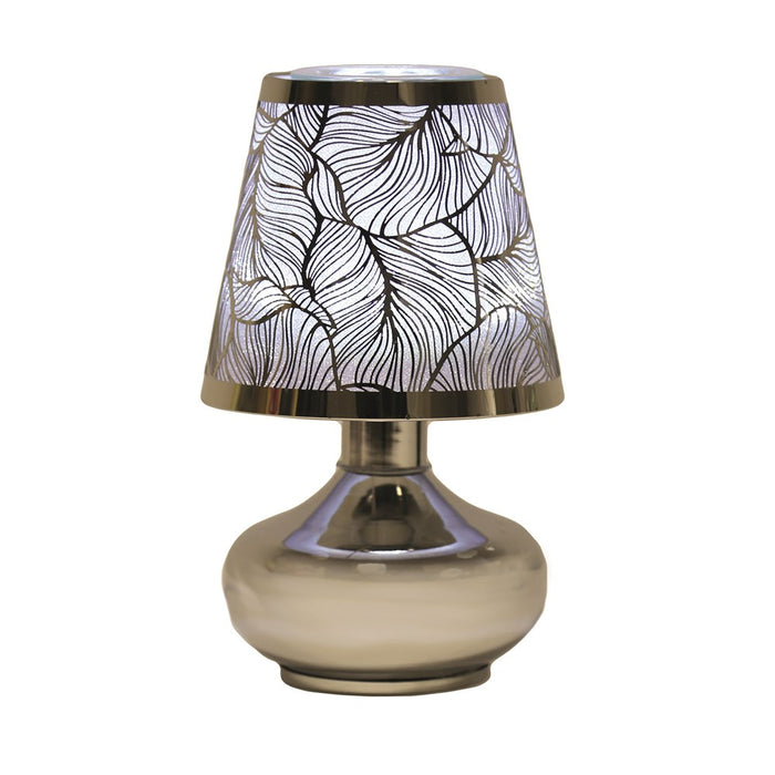 Electric Lamp Wax Melt Burner - Leaf - room fragrance
