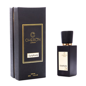 Cheron London Oud Epiphany - black bottle with box